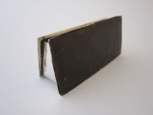 CHESTER ANTIQUE EDWARDIAN STERLING SILVER STAMP BOX 1901 - ADDITIONAL PHOTO 5