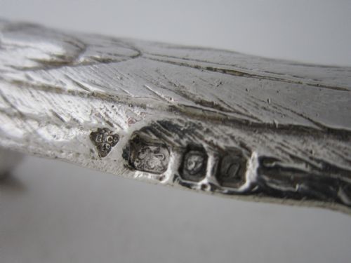 PAIR OF GARRARD STERLING SILVER CAST PHEASANTS 1969 - ADDITIONAL PHOTO 10