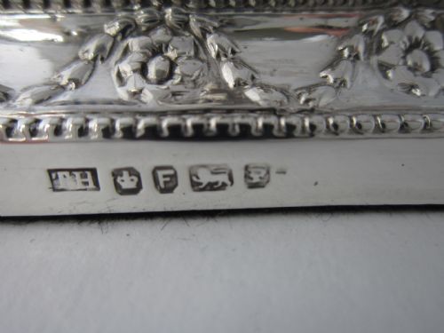 A PAIR OF ANTIQUE VICTORIAN STERLING SILVER CANDLESTICKS 1873 - ADDITIONAL PHOTO 7