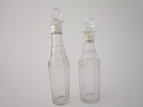 ANTIQUE GEORGE III STERLING SILVER CRUET SET 1795 - ADDITIONAL PHOTO 12