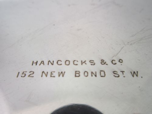 ANTIQUE VICTORIAN STERLING SILVER TRAY 1899 - ADDITIONAL PHOTO 7