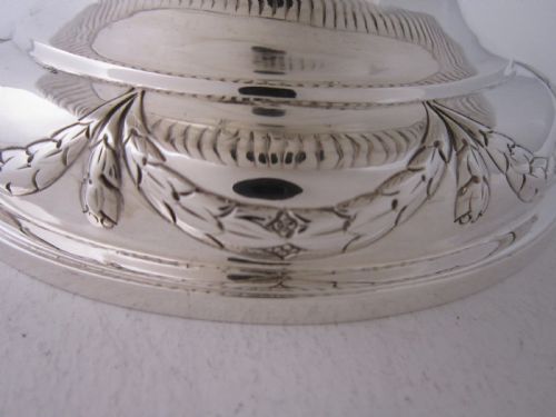 ANTIQUE VICTORIAN STERLING SILVER BOWL 1884 - ADDITIONAL PHOTO 5