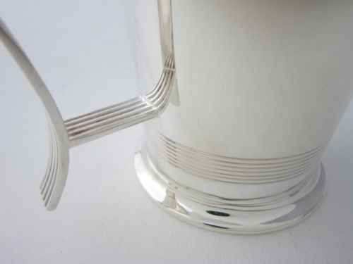 STERLING SILVER 12 PINT MUG GEORGE VI 1945 - ADDITIONAL PHOTO 4