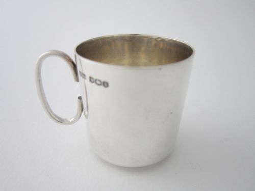 ANTIQUE GEORGE V STERLING SILVER LIQUEUR TOTS 1927 - ADDITIONAL PHOTO 4