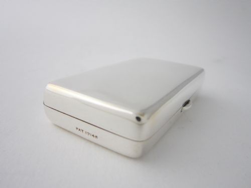 ANTIQUE VICTORIAN STERLING SILVER COMBINATION SOVEREIGN CASE 1900 - ADDITIONAL PHOTO 5