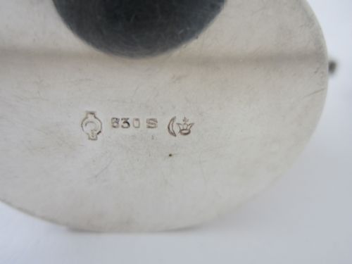 GERMAN SILVER NOVELTY PEPPER POTS 1900 - ADDITIONAL PHOTO 8