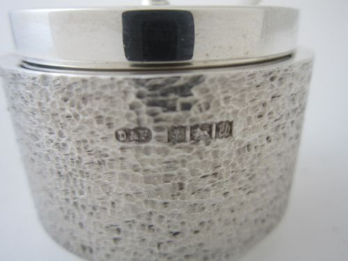 ELIZABETH II STERLING SILVER CONDIMENT SET 1969 - ADDITIONAL PHOTO 7