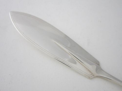 SET OF 6 ANTIQUE GEORGE V STERLING SILVER FISH EATERS 19345 - ADDITIONAL PHOTO 3