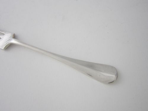SET OF 6 ANTIQUE GEORGE V STERLING SILVER FISH EATERS 19345 - ADDITIONAL PHOTO 7