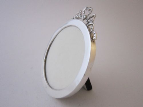 ANTIQUE EDWARDIAN STERLING SILVER PHOTO FRAME 1904 - ADDITIONAL PHOTO 1