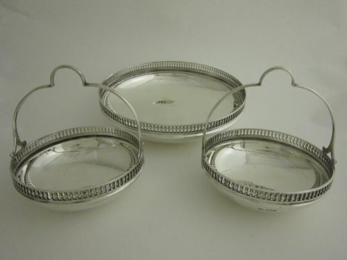 ANTIQUE GEORGE V STERLING SILVER CENTREPIECE 1920 - ADDITIONAL PHOTO 3