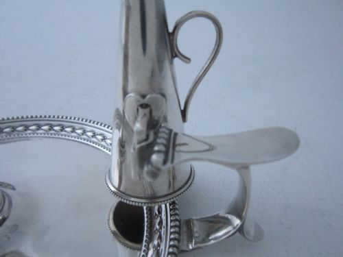 ANTIQUE VICTORIAN STERLING SILVER CHAMBERSTICK 1898 - ADDITIONAL PHOTO 8