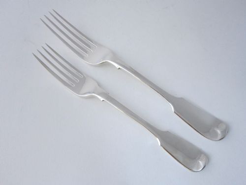 ANTIQUE VICTORIAN STERLING SILVER CANTEEN OF FIDDLE PATTERN CUTLERY FOR 12 PERSONS - ADDITIONAL PHOTO 8