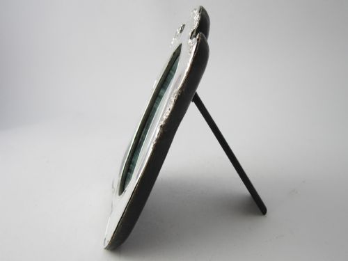 ANTIQUE EDWARDIAN STERLING SILVER PHOTO FRAME 1910 - ADDITIONAL PHOTO 2