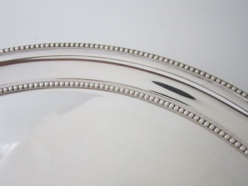 13 12 ELIZABETH II STERLING SILVER SALVERDRINKS TRAY 1969 - ADDITIONAL PHOTO 4