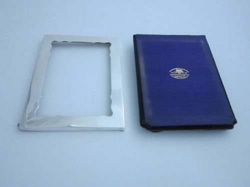 ANTIQUE EDWARDIAN STERLING SILVER PHOTO FRAME 1908 - ADDITIONAL PHOTO 7