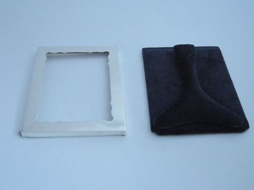 ANTIQUE EDWARDIAN STERLING SILVER PHOTO FRAME 1908 - ADDITIONAL PHOTO 8