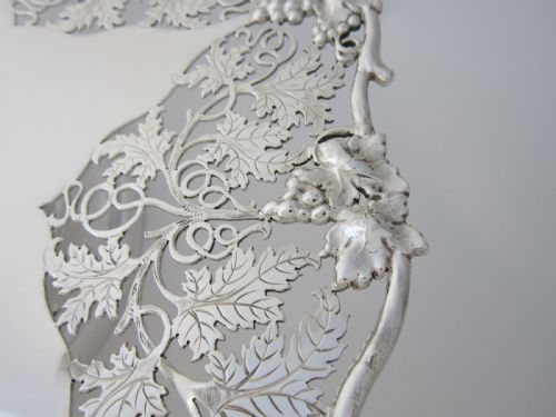 ANTIQUE GEORGE VI STERLING SILVER DISH 1948 - ADDITIONAL PHOTO 3