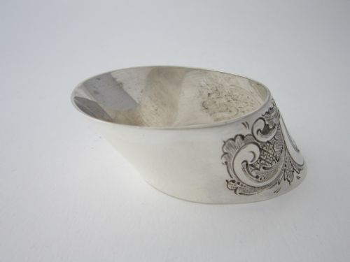 ANTIQUE VICTORIAN STERLING SILVER NAPKIN RING 1900 - ADDITIONAL PHOTO 3