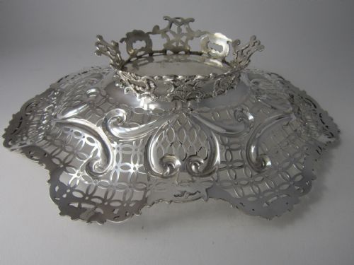 14 12 VICTORIAN STERLING SILVER DISHES 1897 - ADDITIONAL PHOTO 6