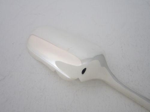 ANTIQUE GEORGE VI STERLING SILVER OLD ENGLISH STILTON SCOOP 1937 - ADDITIONAL PHOTO 4