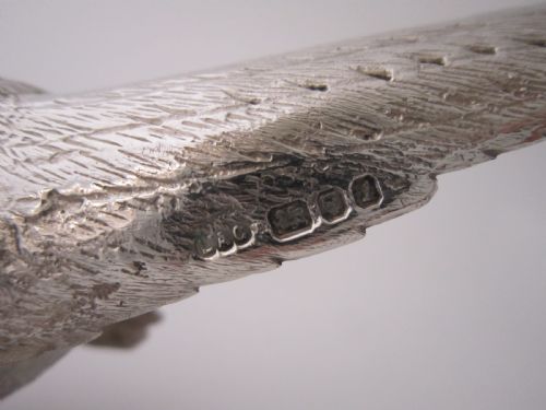 ELIZABETH II STERLING SILVER PHEASANTS 1966 - ADDITIONAL PHOTO 10