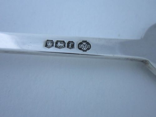 SET OF 6 ANTIQUE GEORGE V STERLING SILVER LOBSTER PICKS 1923 - ADDITIONAL PHOTO 7