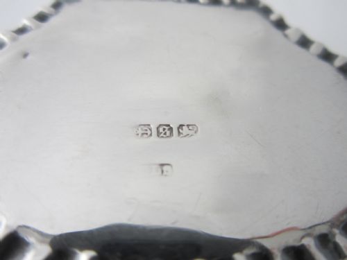 ANTIQUE VICTORIAN STERLING SILVER PILL BOX 1892 - ADDITIONAL PHOTO 6