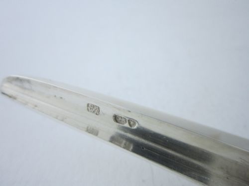 ANTIQUE VICTORIAN STERLING SILVER GRAPE SCISSORS 1847 - ADDITIONAL PHOTO 7