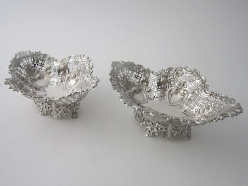ANTIQUE VICTORIAN STERLING SILVER SUITE OF THREE DISHES 18957 - ADDITIONAL PHOTO 7