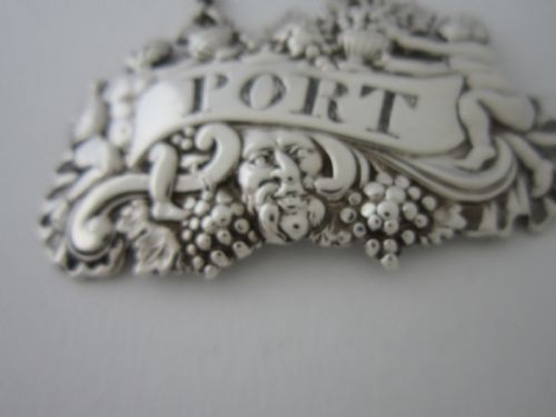 SCOTTISH ANTIQUE GEORGE III STERLING SILVER WINE LABELS 1818 - ADDITIONAL PHOTO 10