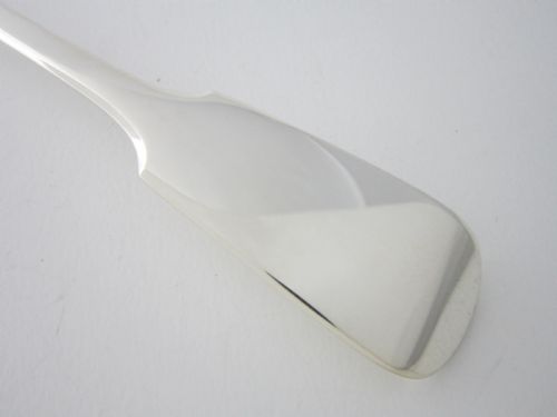 ANTIQUE VICTORIAN STERLING SILVER FIDDLE PATTERN BASTING SPOON 1852 - ADDITIONAL PHOTO 2