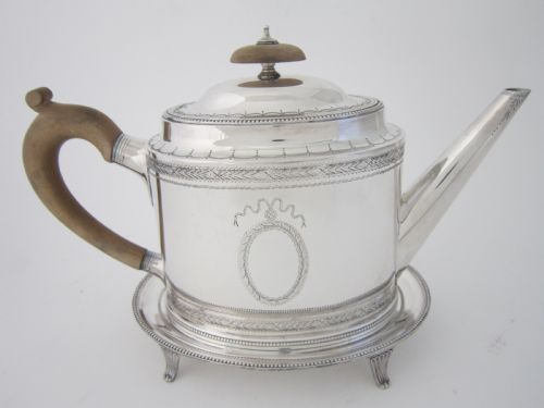 ELIZABETH II STERLING SILVER 5PIECE TEA COFFEE SET 19689 - ADDITIONAL PHOTO 6