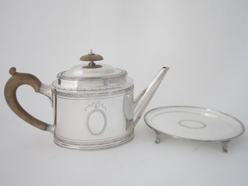 ELIZABETH II STERLING SILVER 5PIECE TEA COFFEE SET 19689 - ADDITIONAL PHOTO 7