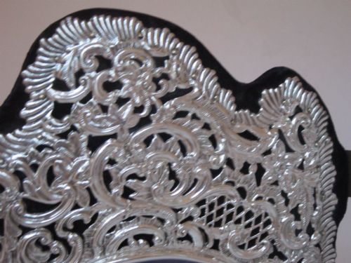 12 12 ANTIQUE VICTORIAN STERLING SILVER DOUBLE PHOTOGRAPH FRAME 1897 - ADDITIONAL PHOTO 2