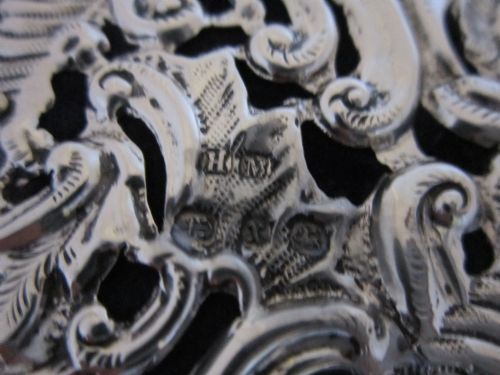 12 12 ANTIQUE VICTORIAN STERLING SILVER DOUBLE PHOTOGRAPH FRAME 1897 - ADDITIONAL PHOTO 6