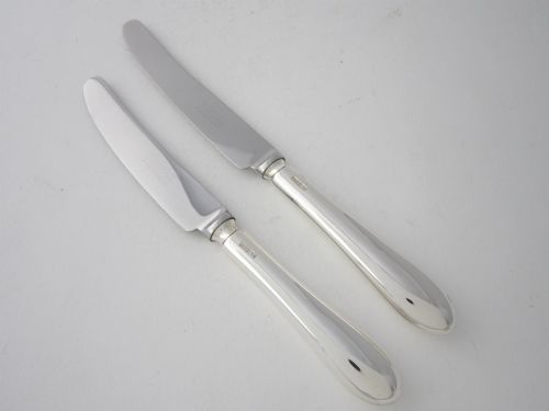 ANTIQUE VICTORIAN STERLING SILVER FIDDLE PATTERN CUTLERY FOR 8 PERSONS 18521872 - ADDITIONAL PHOTO 12