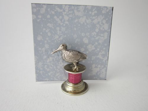 ANTIQUE STERLING SILVER ENAMEL MENUPLACE CARD HOLDERS 1909 - ADDITIONAL PHOTO 6