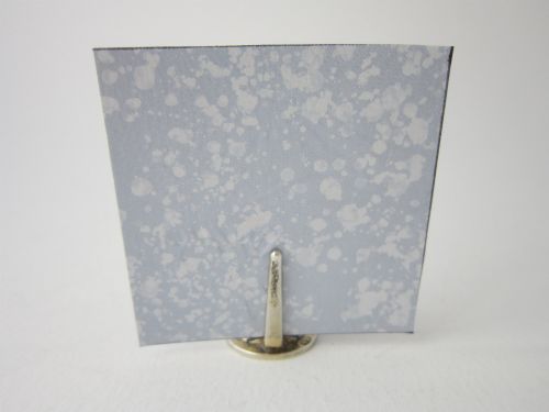 ANTIQUE STERLING SILVER ENAMEL MENUPLACE CARD HOLDERS 1909 - ADDITIONAL PHOTO 9