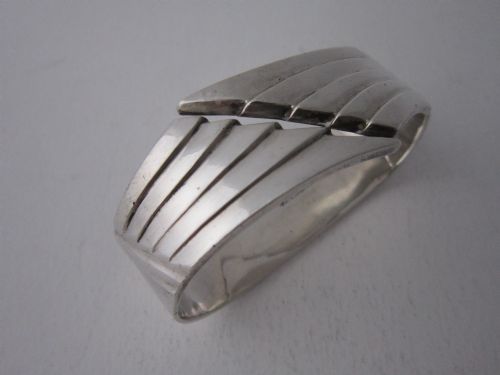 R. E. Stone Sterling Silver Napkin Ring - 1949