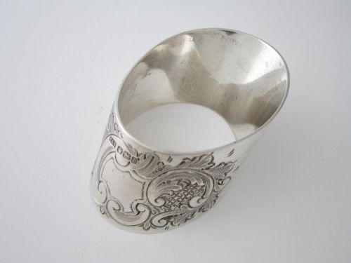 Antique Victorian Sterling Silver Napkin Ring - 1900