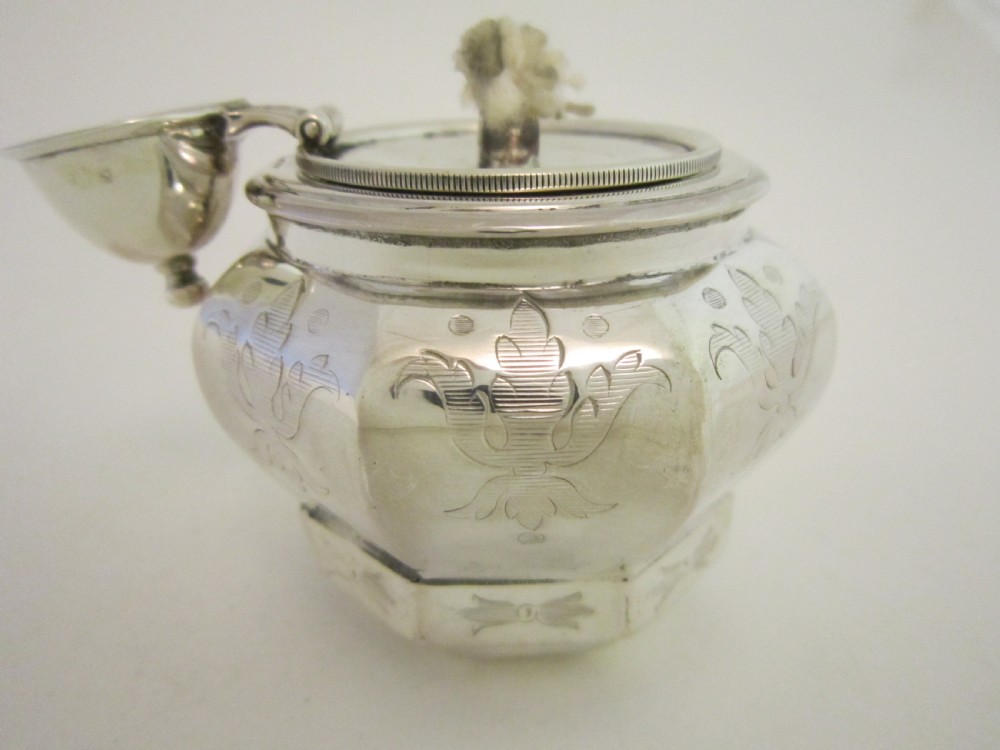 Antique Victorian Silver kettle on stand View VIII