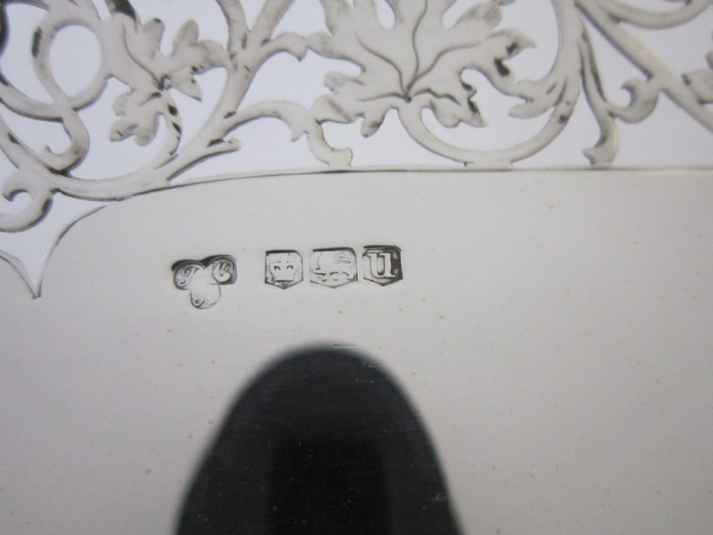 George VI Sterling silver dish View V