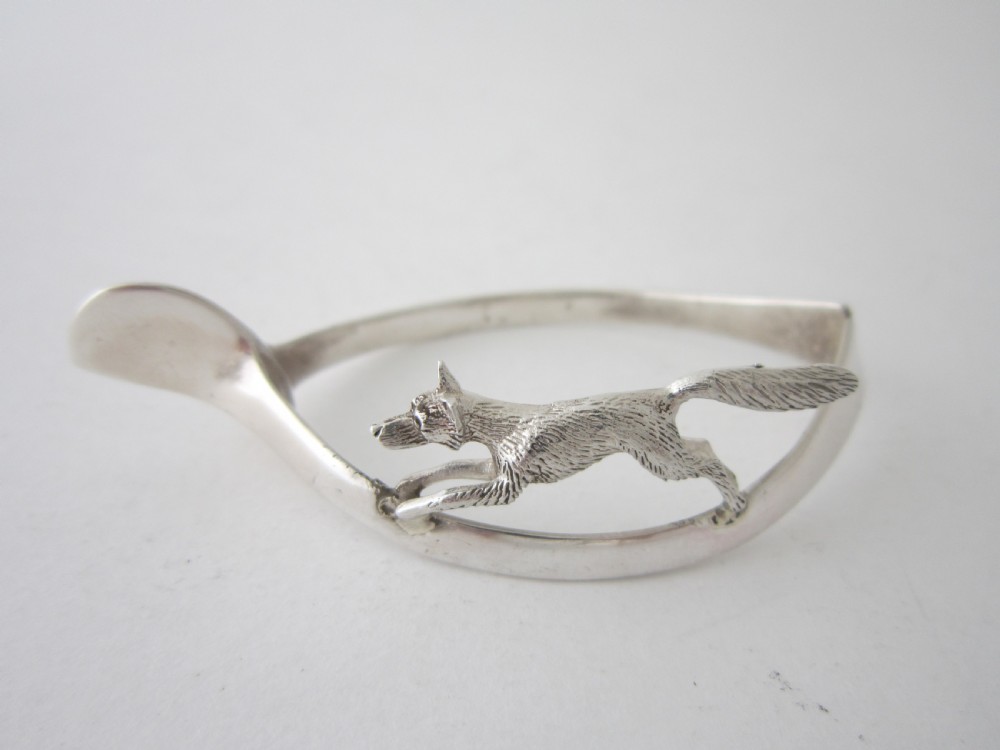 Antique George V Sterling silver napkin holder