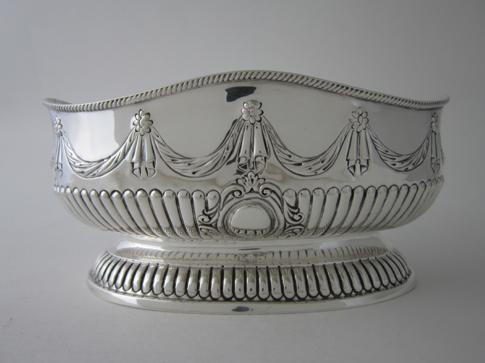 Antique Victorian Sterling silver bowl View II
