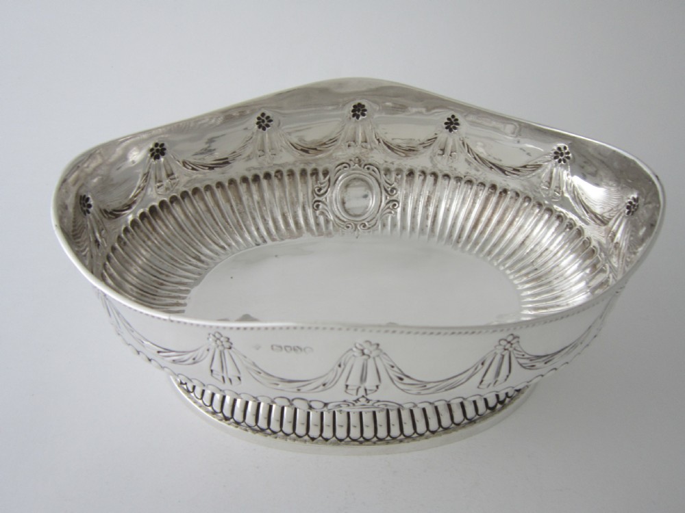 Antique Victorian Sterling silver bowl View IV