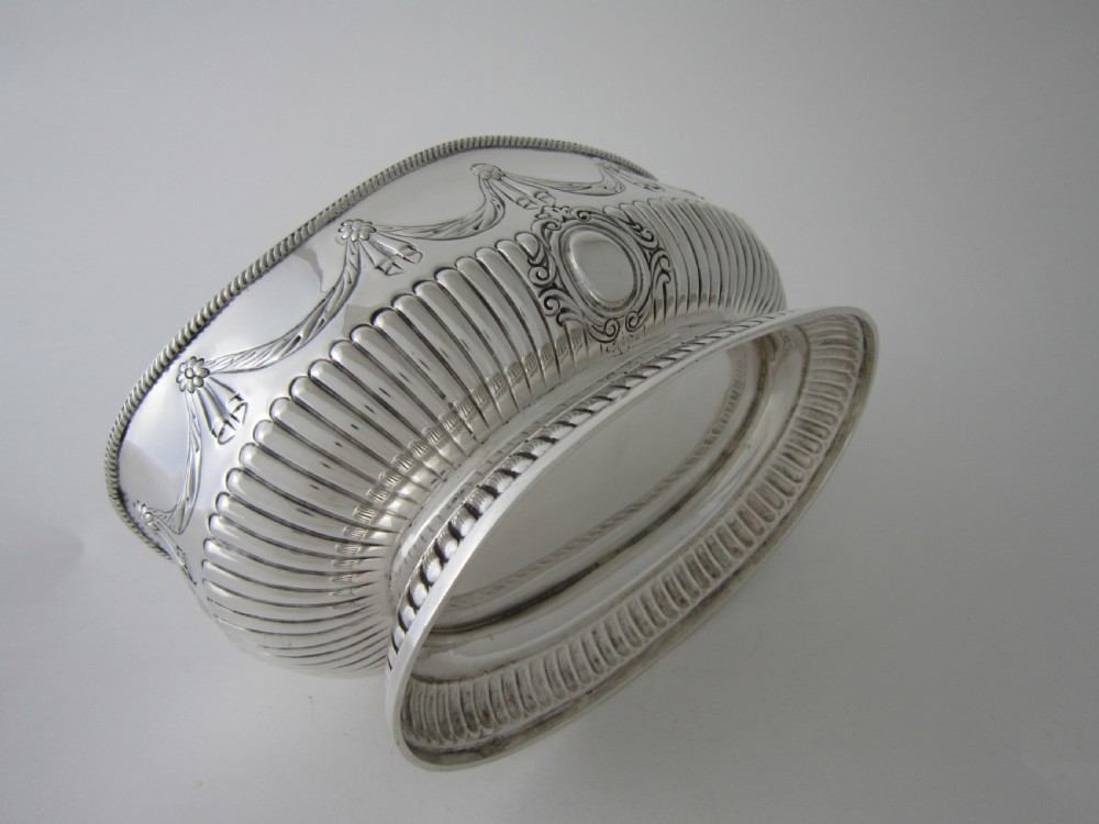 Antique Victorian Sterling silver bowl View VI