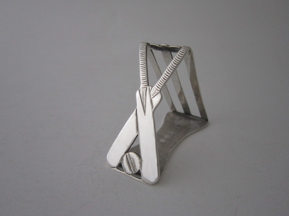 Antique Edwardian Sterling silver napkin ring