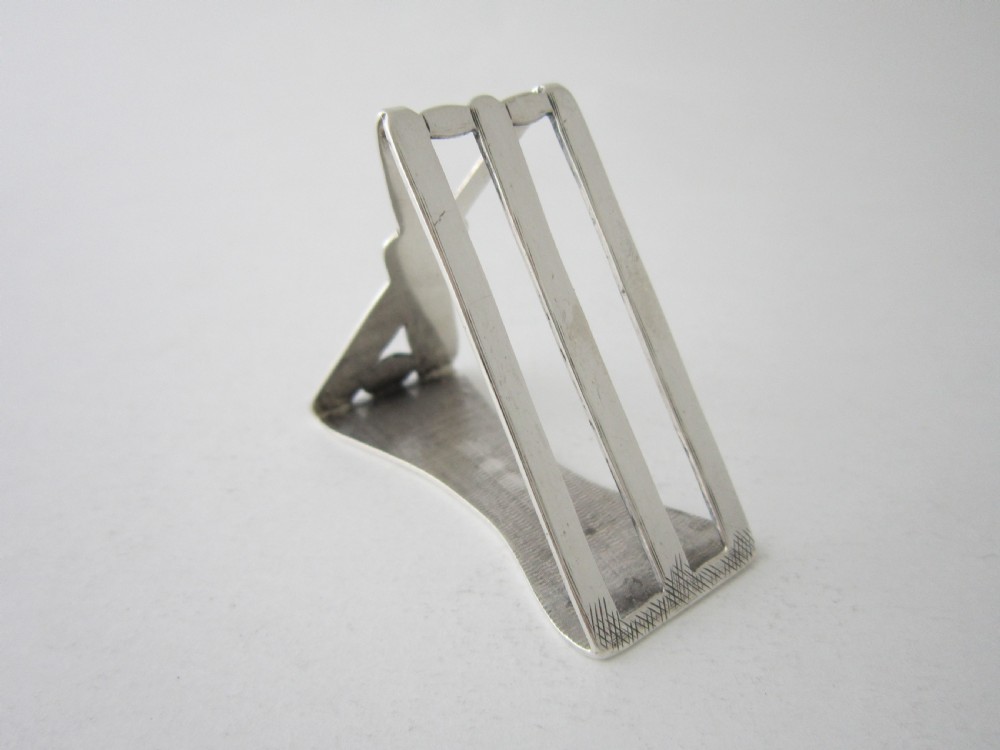 Antique Edwardian Sterling silver napkin ring View II