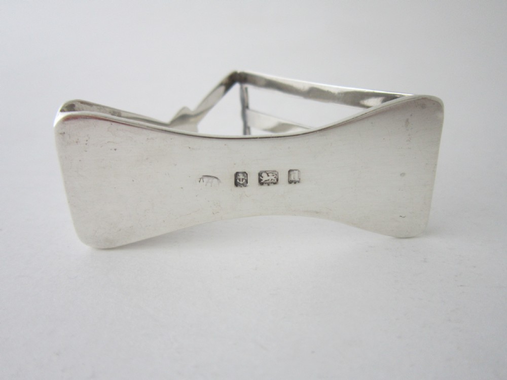 Antique Edwardian Sterling silver napkin ring View V